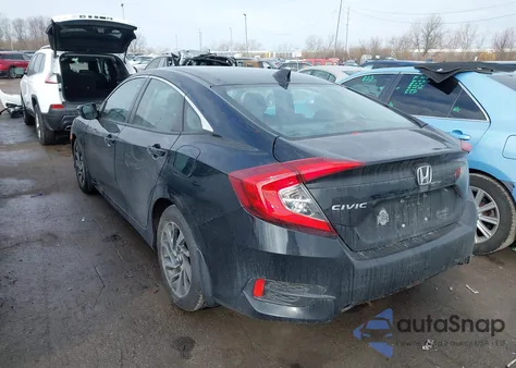 2017 Honda Civic Ex from USA, damaged, VIN 19XFC2F7XHE015304